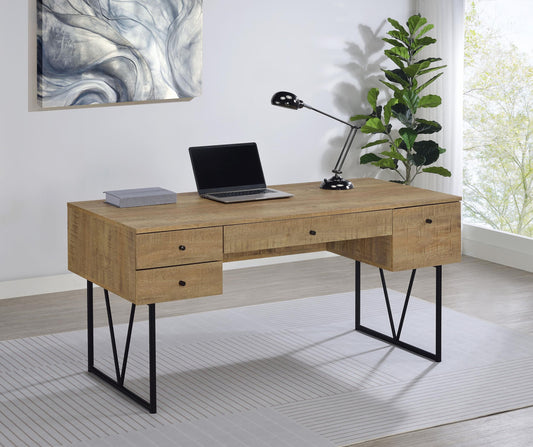 Analiese Writing Desk in Mango - Coaster Furniture
