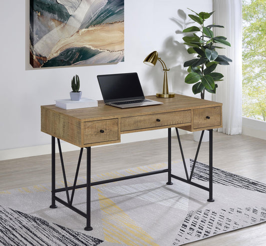 Analiese Writing Desk in Mango - Coaster Furniture