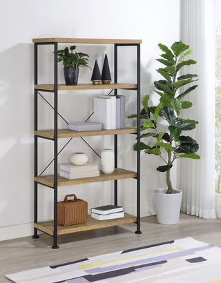 Analiese Bookshelf in Mango - Coaster Furniture