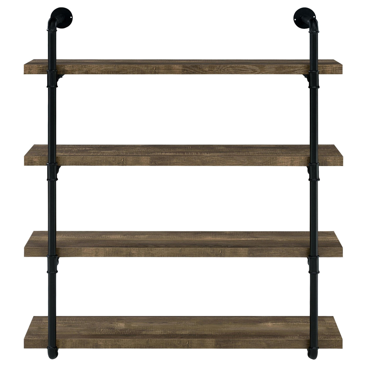 Elmcrest Wall Shelf in Rustic Oak - Coaster Furniture