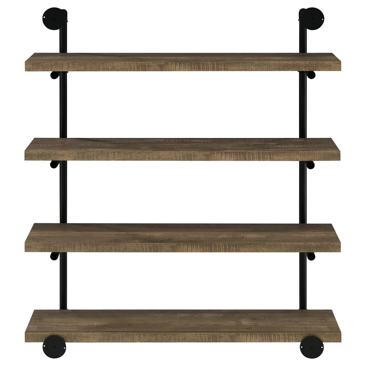 Elmcrest Wall Shelf in Rustic Oak - Coaster Furniture
