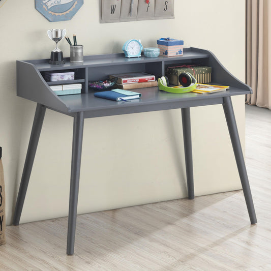 Percy Writing Desk in Grey - Coaster Furniture