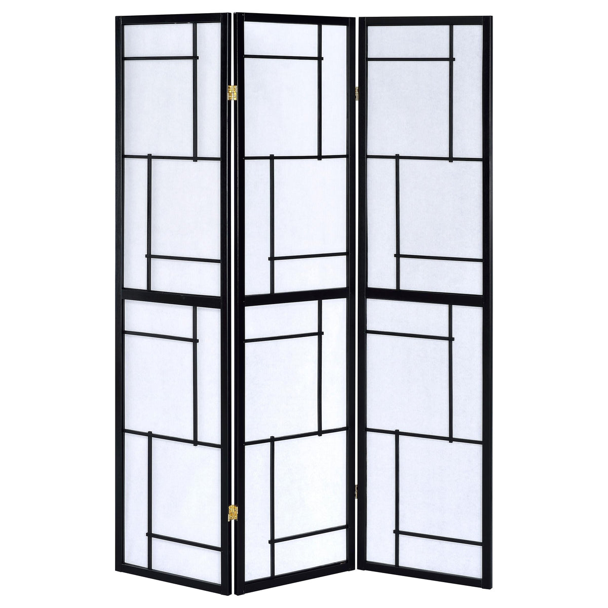 Damis Room Divider in Black - Coaster Furniture
