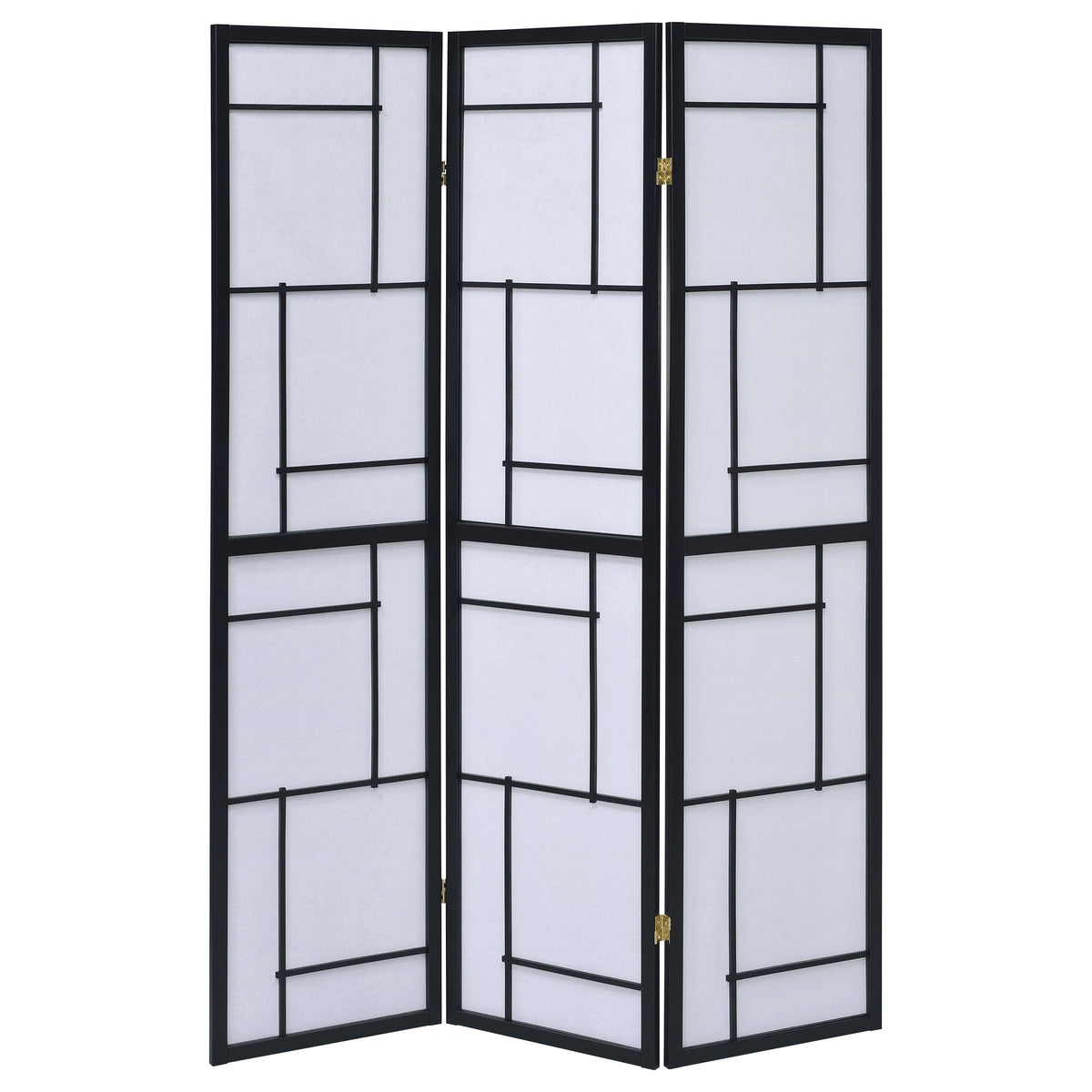 Damis Room Divider in Black - Coaster Furniture