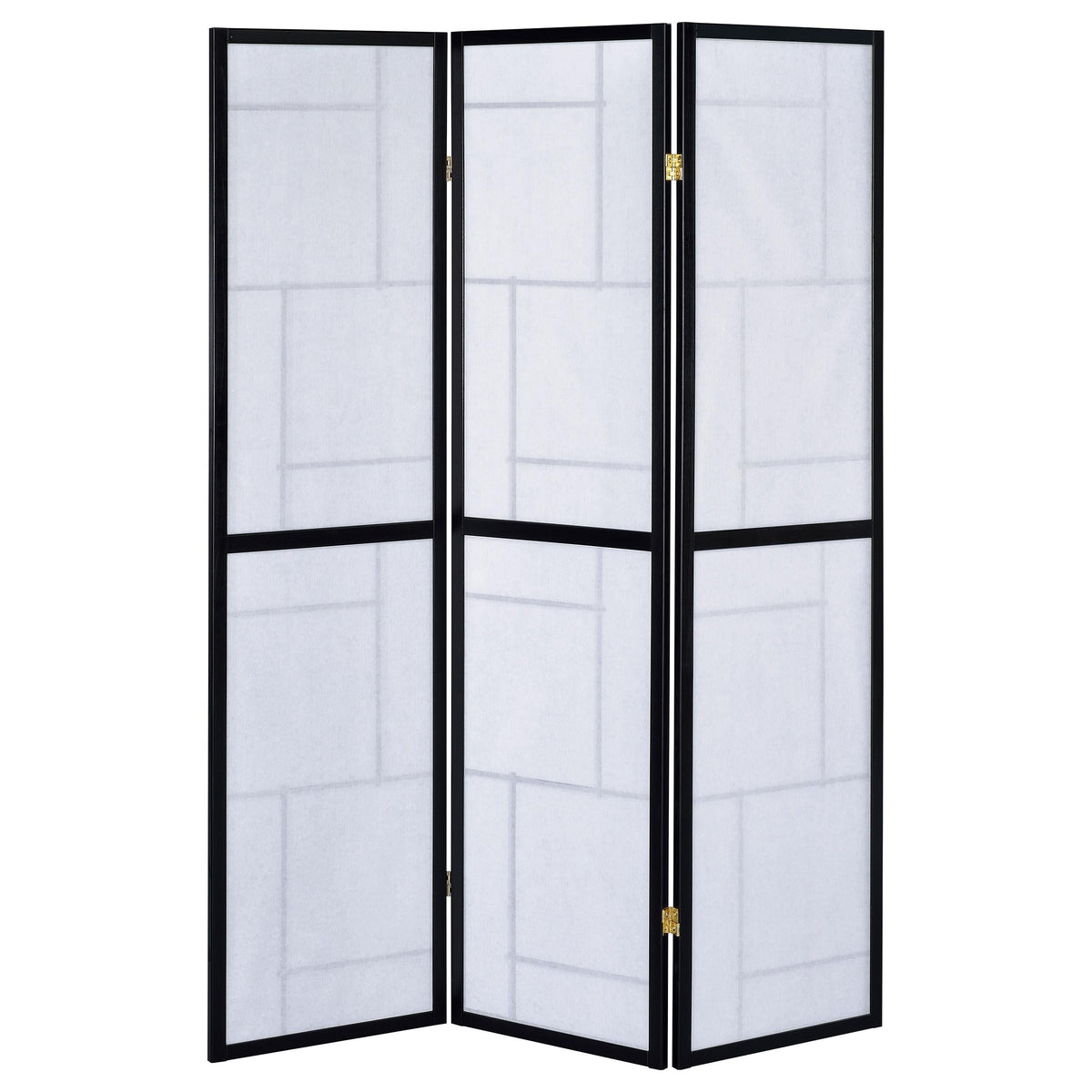 Damis Room Divider in Black - Coaster Furniture