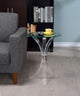 Laning Side Table in Clear - Coaster Furniture
