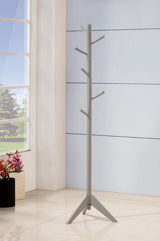 Devlin Coat Rack in Grey - Coaster Furniture