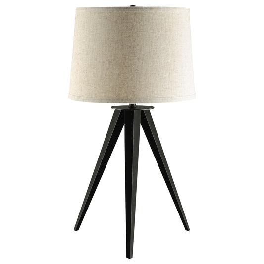 Sabat Table Lamp in Black - Coaster Furniture
