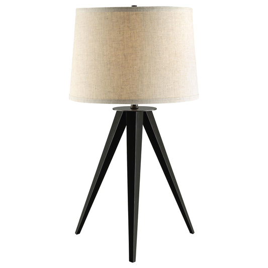 Sabat Table Lamp in Black - Coaster Furniture