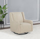 Serra Swivel Glider Chair in Sandy Beige - Coaster Furniture