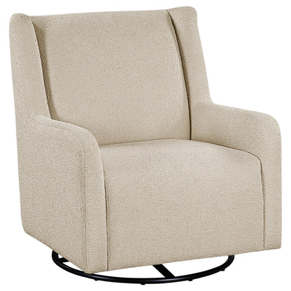 Serra Swivel Glider Chair in Sandy Beige - Coaster Furniture