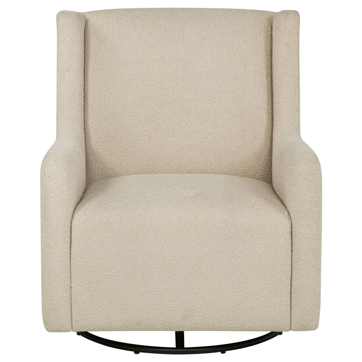 Serra Swivel Glider Chair in Sandy Beige - Coaster Furniture