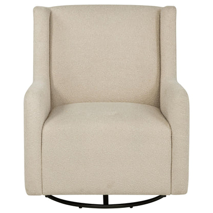 Serra Swivel Glider Chair in Sandy Beige - Coaster Furniture