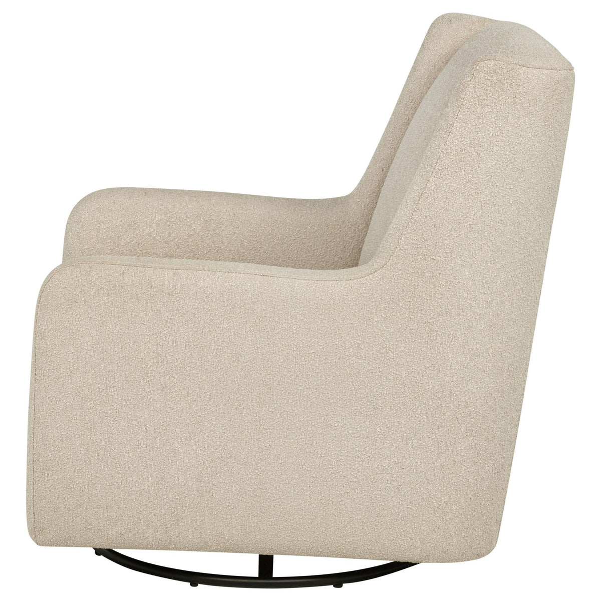 Serra Swivel Glider Chair in Sandy Beige - Coaster Furniture