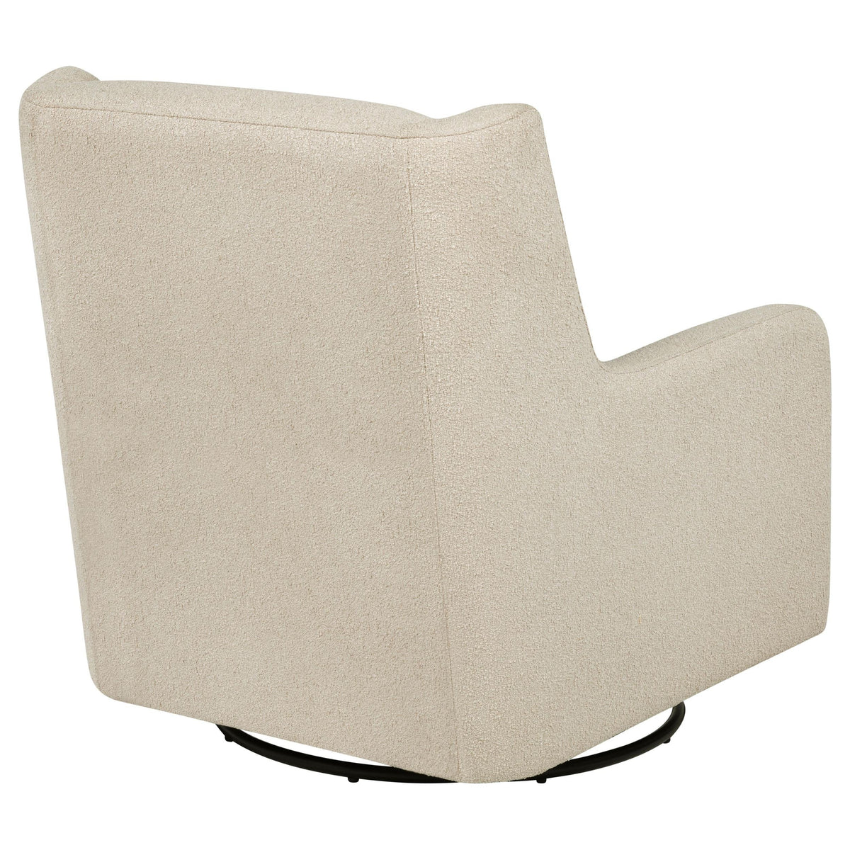 Serra Swivel Glider Chair in Sandy Beige - Coaster Furniture