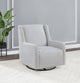 Serra Swivel Glider Chair in Sandy Beige - Coaster Furniture