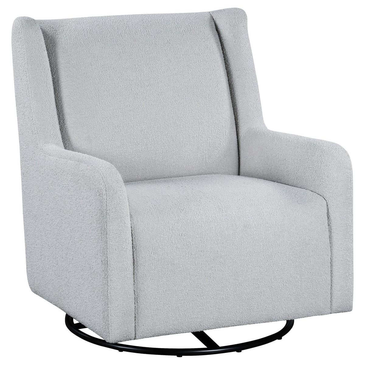 Serra Swivel Glider Chair in Sandy Beige - Coaster Furniture
