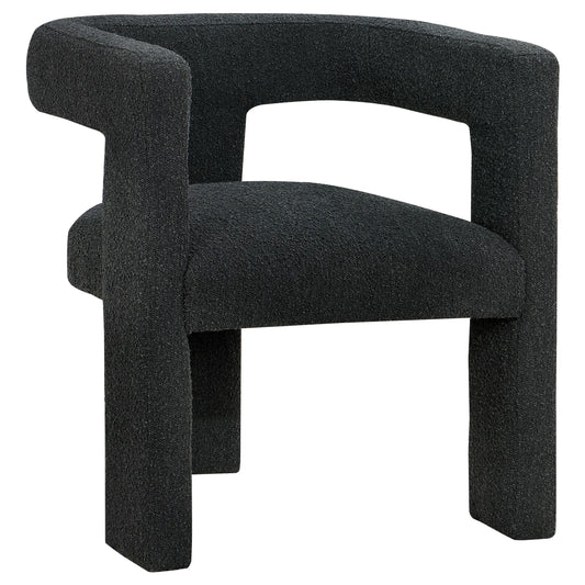 Petra Accent Chair in Chocolate Brown - Coaster Furniture