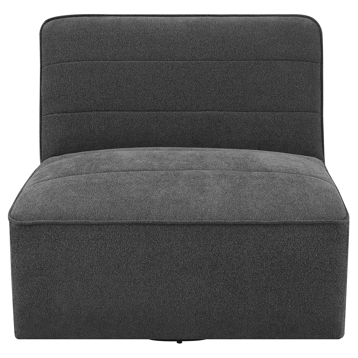 Cobie Swivel Chair in Dark Charcoal - Coaster Furniture
