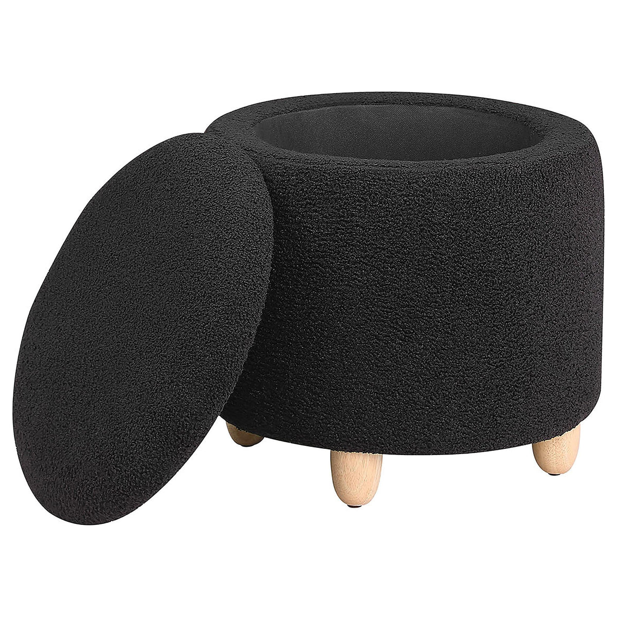 Siega Ottoman in White High Gloss - Coaster Furniture