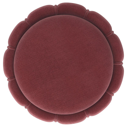 Sora Ottoman in Berry - Coaster Furniture