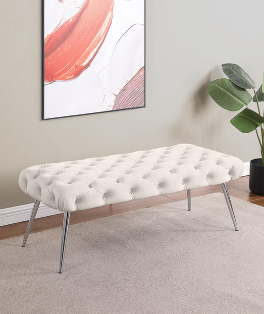 Ella Bench in Black - Coaster Furniture