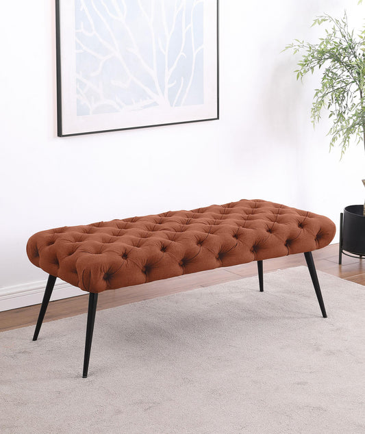 Ella Bench in Black - Coaster Furniture
