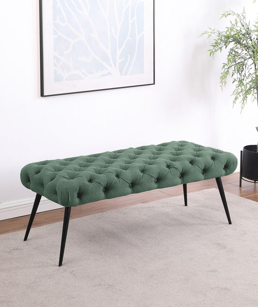 Ella Bench in Black - Coaster Furniture