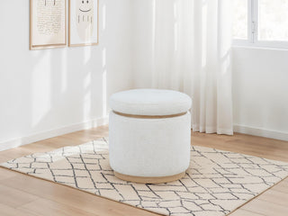 Remuda Ottoman in Ivory - Coaster Furniture