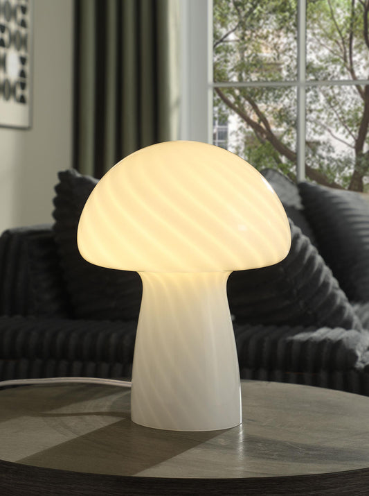 Kanaby Table Lamp in White - Coaster Furniture