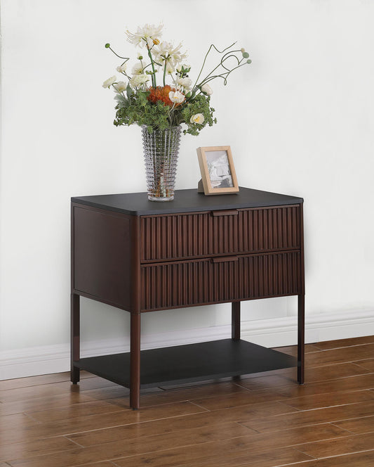 Zimmerlee Side Table in Black - Coaster Furniture