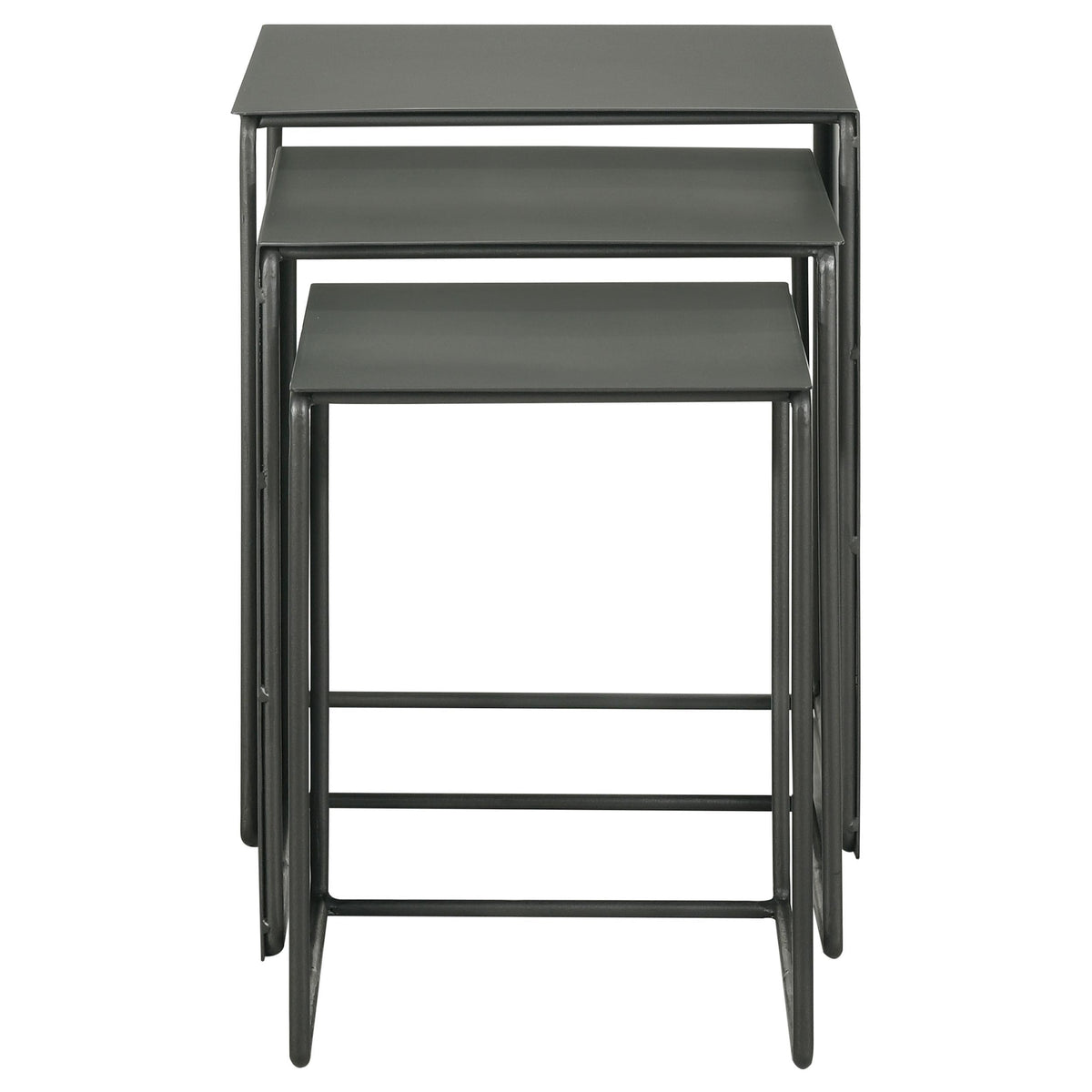 Imez 3-Piece Nesting Table in Grey - Coaster Furniture
