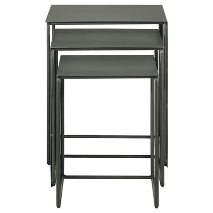 Imez 3-Piece Nesting Table in Grey - Coaster Furniture