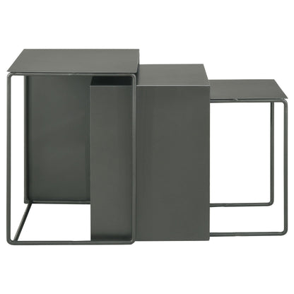 Imez 3-Piece Nesting Table in Grey - Coaster Furniture