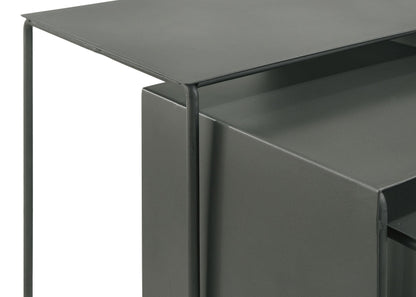 Imez 3-Piece Nesting Table in Grey - Coaster Furniture