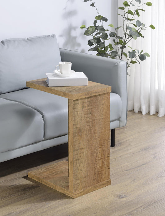 Halden Side Table in Light Brown - Coaster Furniture