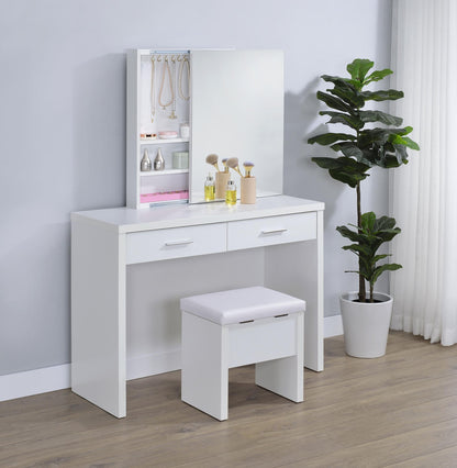 Bunbury Beauty Station in White - Coaster Furniture