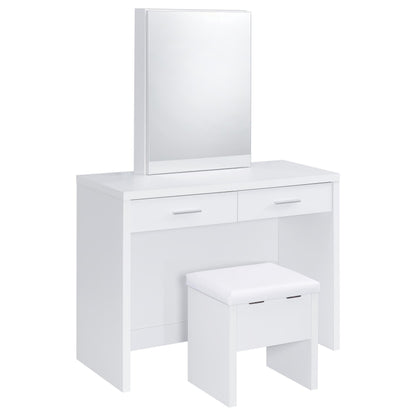 Bunbury Beauty Station in White - Coaster Furniture