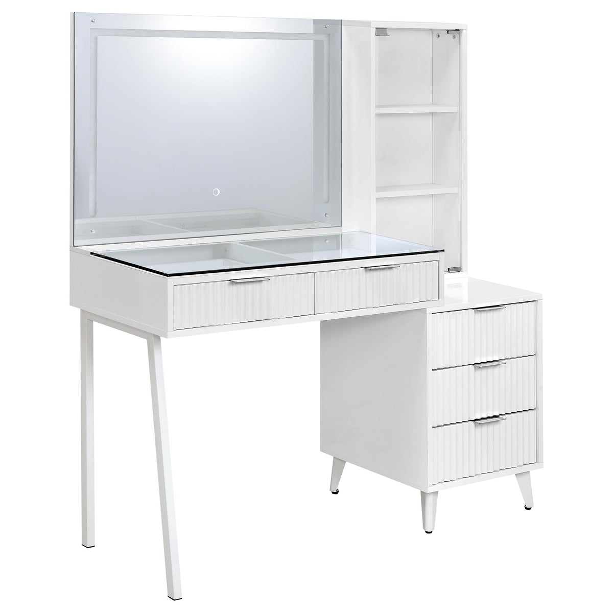 Bunbury Beauty Station in White - Coaster Furniture