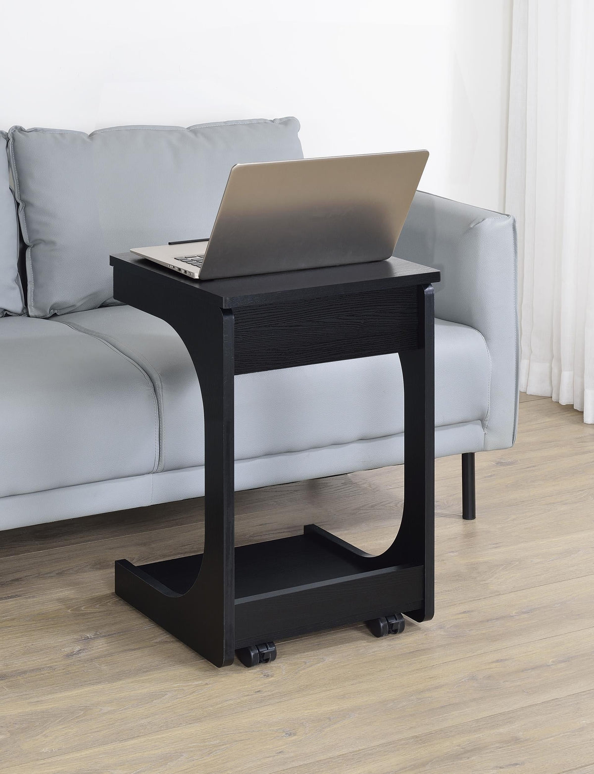 Ralston Side Table in Black - Coaster Furniture