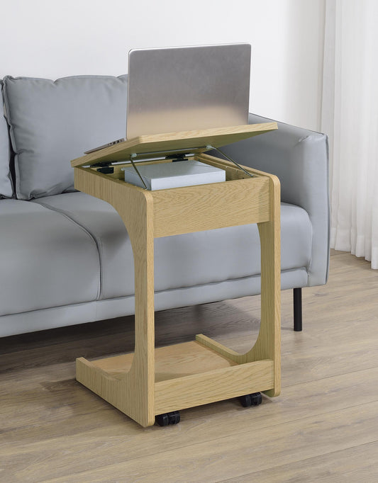 Ralston Side Table in Black - Coaster Furniture