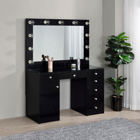 Acena Beauty Station in White - Coaster Furniture