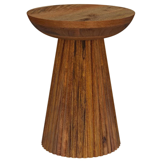 Aureo Side Table in Wild Honey - Coaster Furniture