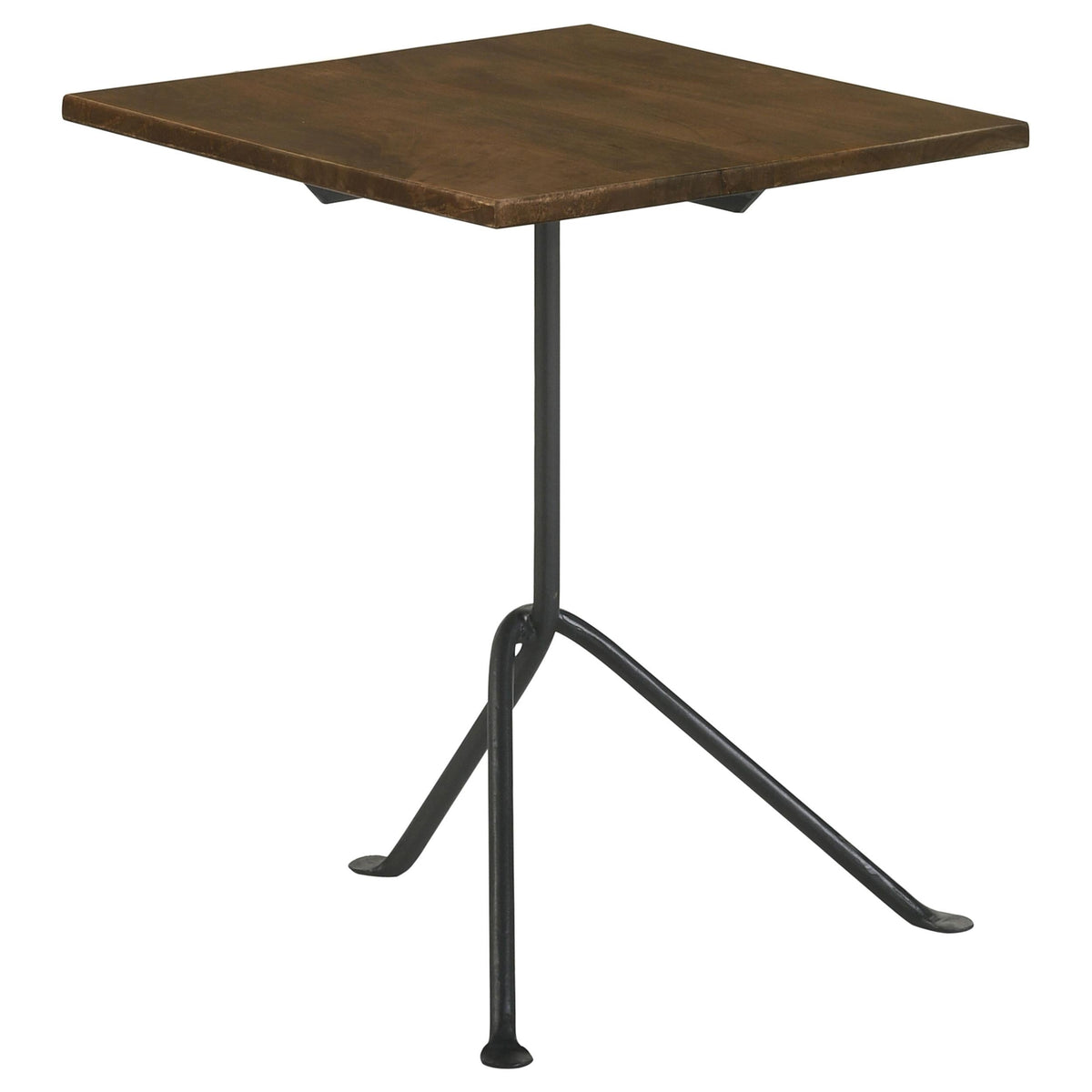 Heitor Side Table in Dark Brown - Coaster Furniture