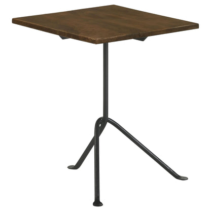 Heitor Side Table in Dark Brown - Coaster Furniture