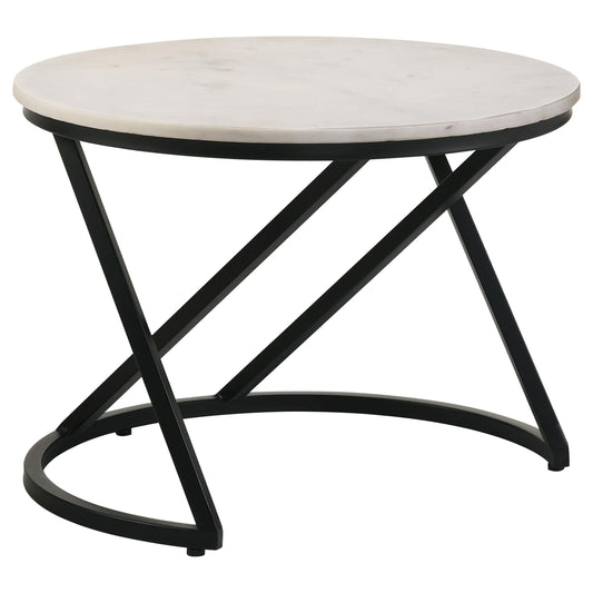 Miguel Coffee Table in White - Coaster Furniture