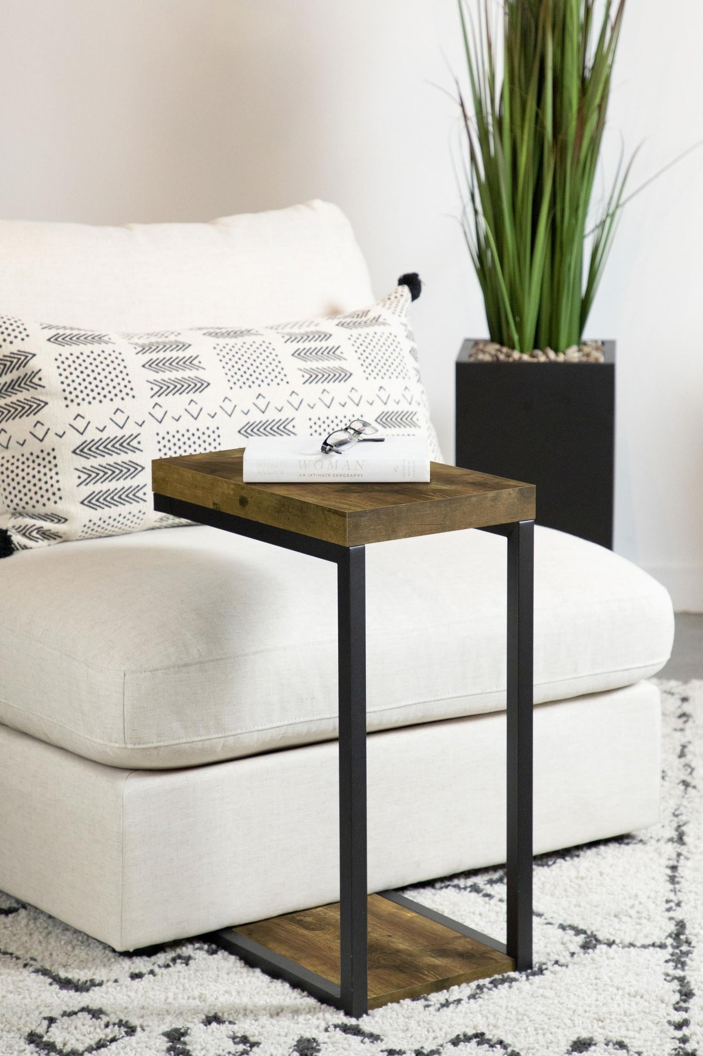 Beck Side Table - Rustic Nutmeg