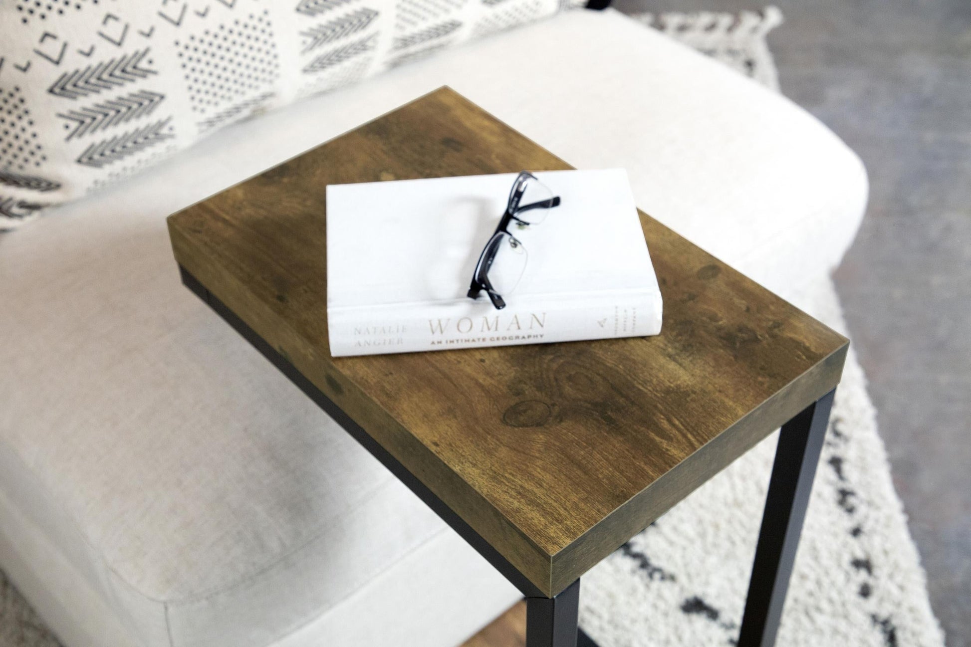 Beck Side Table - Rustic Nutmeg