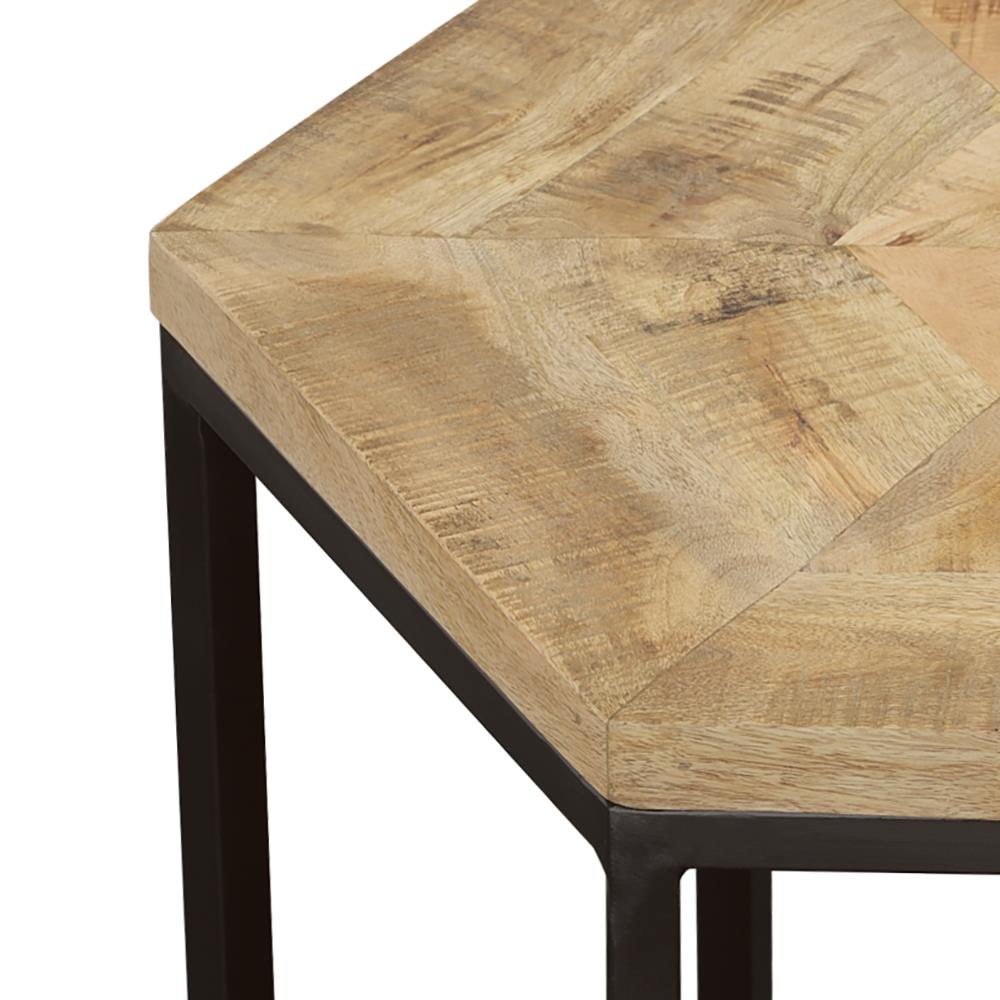 Loannis 2-Piece Nesting Table in Matte Black - Coaster Furniture