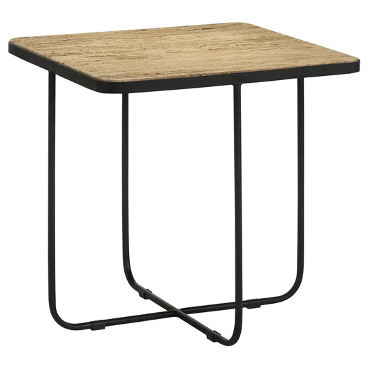 Elyna Side Table in Beige - Coaster Furniture